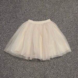 Bonpoint sparkle tulle skirt